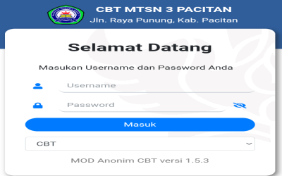 Download Aplikasi CBT MTsN 3 Pacitan